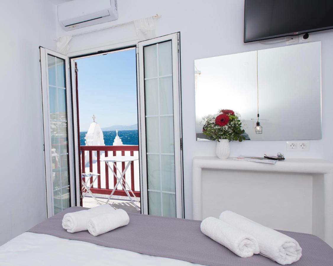 Myconian Little Venice Elite Suites With Sea View Mykonos Town Exterior foto