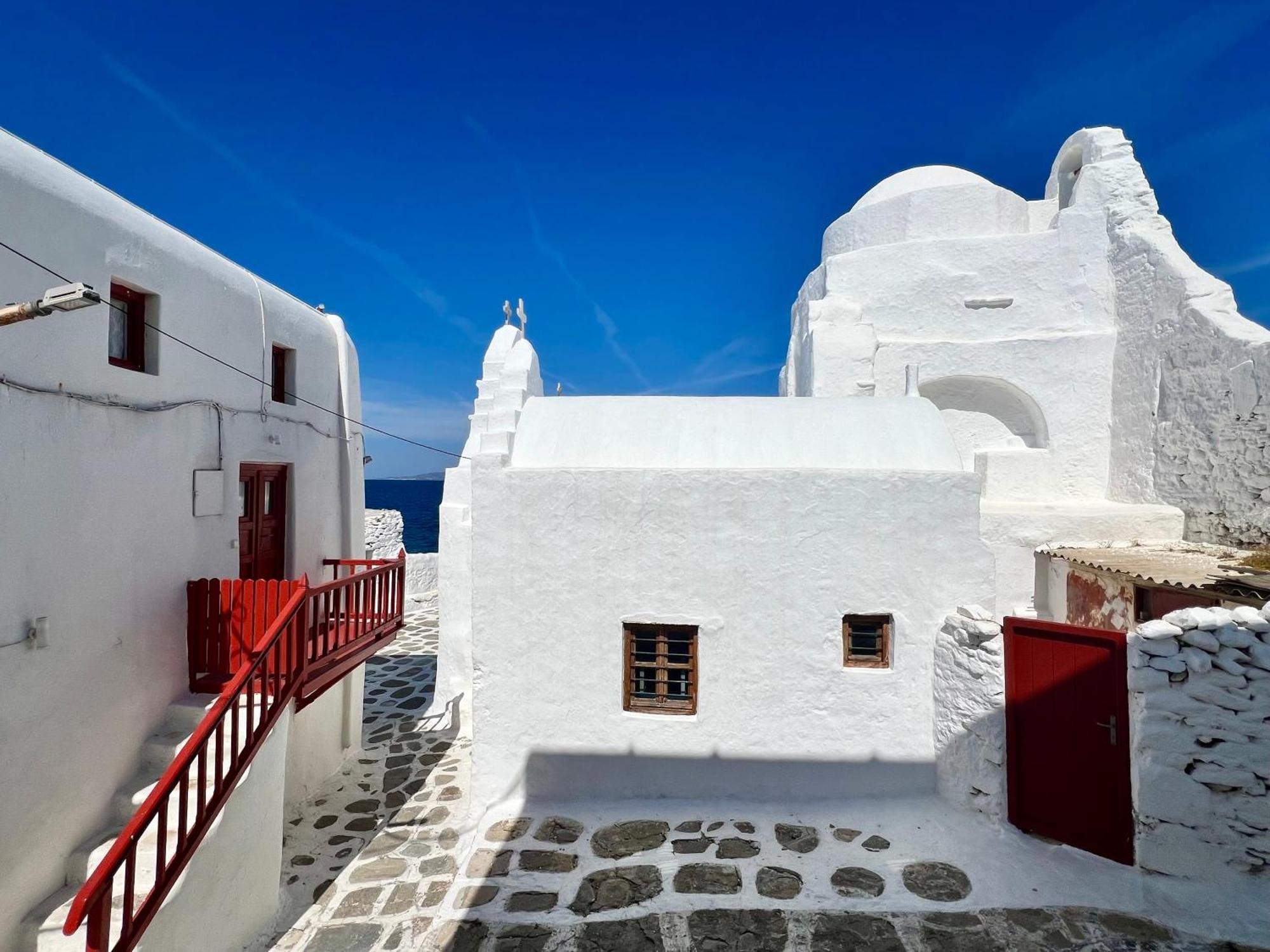 Myconian Little Venice Elite Suites With Sea View Mykonos Town Exterior foto