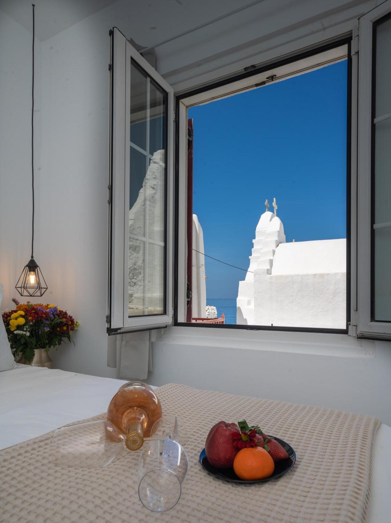 Myconian Little Venice Elite Suites With Sea View Mykonos Town Exterior foto